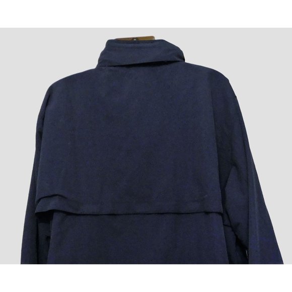 Peterbilt Jacket 2XL Blue Vented Hidden Hoodie Long Sleeve Sports Master - Picture 9 of 15